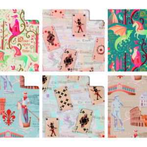 ROLLOS PAPEL REGALO CUENTO REX CLUB VINTAGE