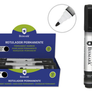 ROTULADOR PERMANENTE NEGRO BISMARK