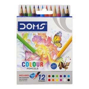 LAPIZ COLOR DOMS CORTOS 12 COLORES
