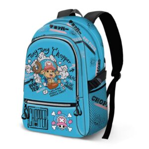 MOCHILA ESCOLAR DOBLE ONE PIECE CHOPPER