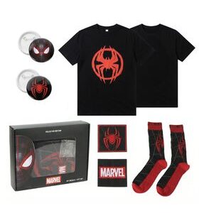 SET REGALO CON CAMISETA MARVEL SPIDER-MAN