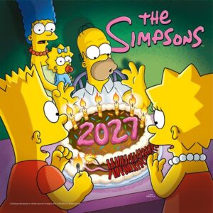 CALENDARIO 2027 30X30 THE SIMPSONS